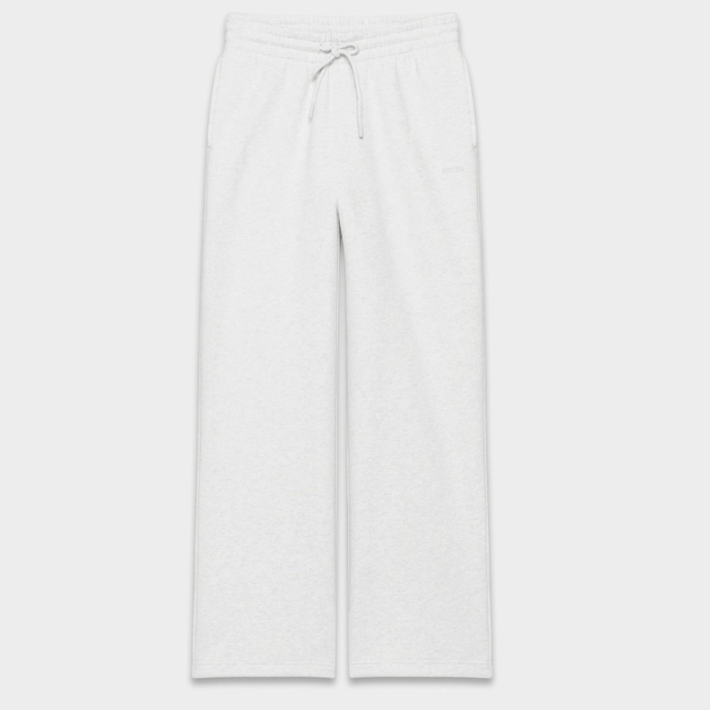 Aritzia cozy sweat fleece boyfriend wide sweatpant